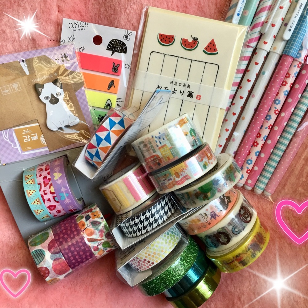 Washi tape stationery bundle!